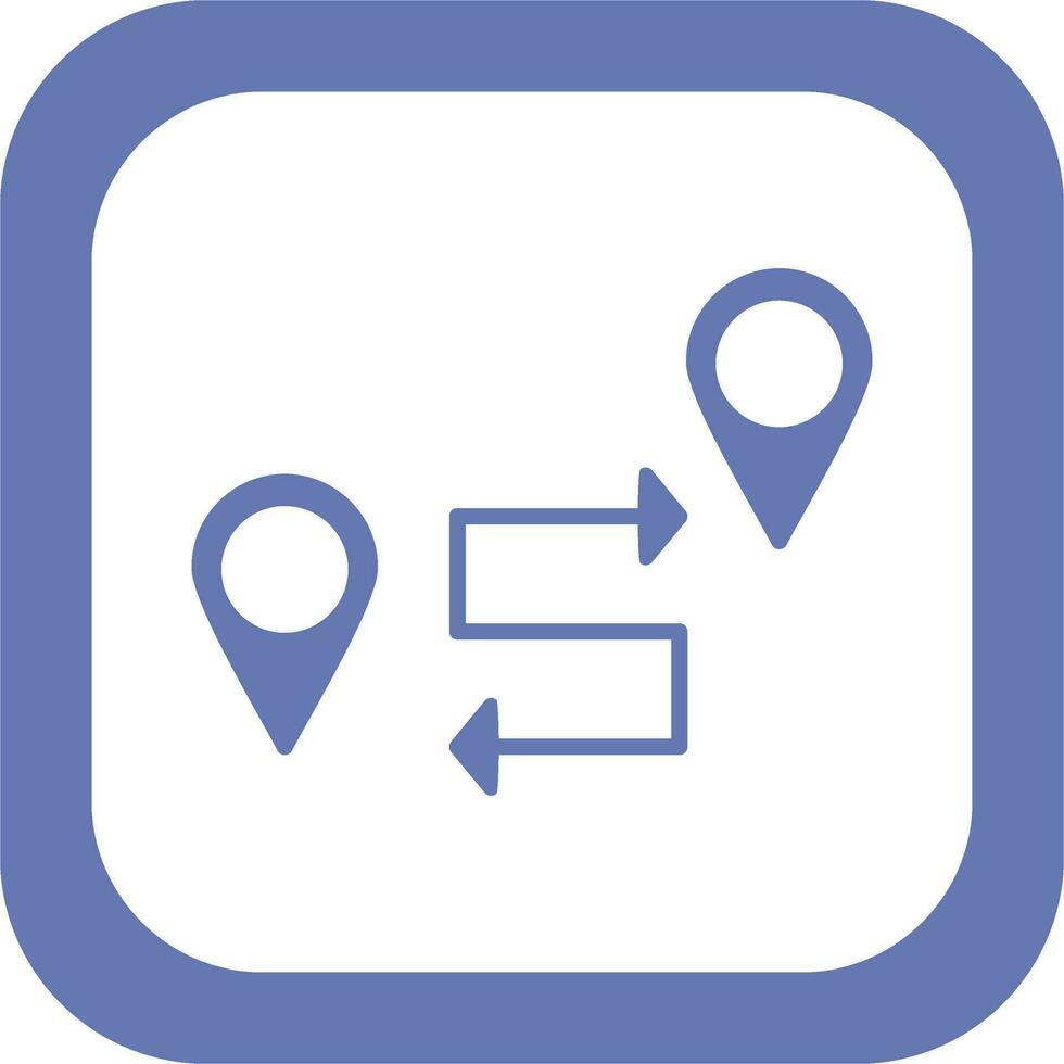 Route Vector Icon
