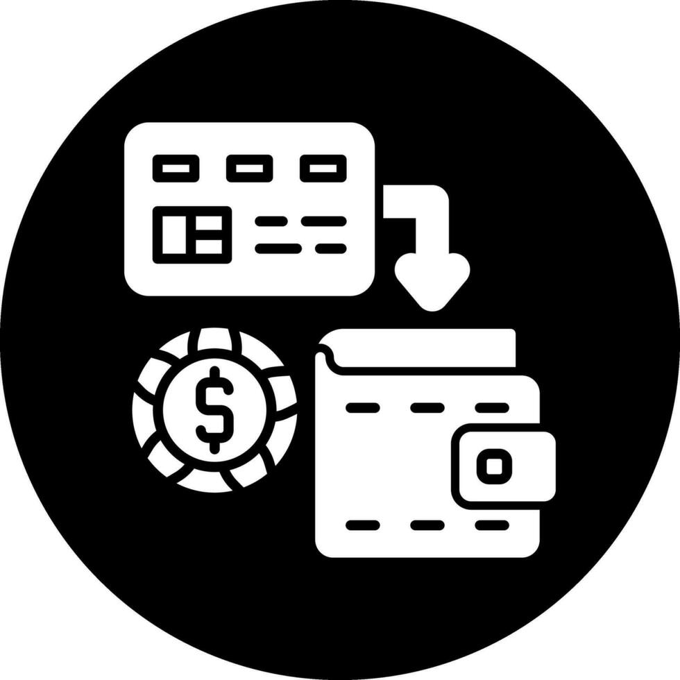 icono de vector de transferencia