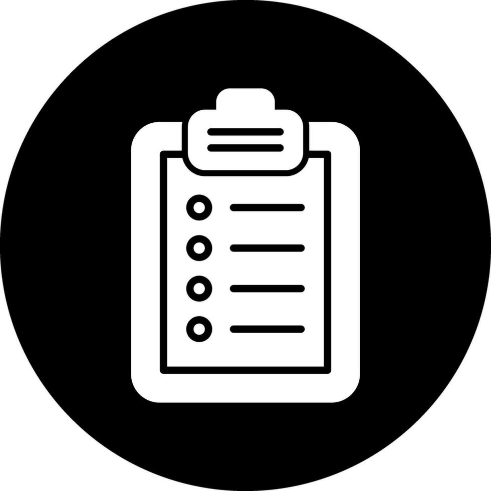 Checklist Vector Icon