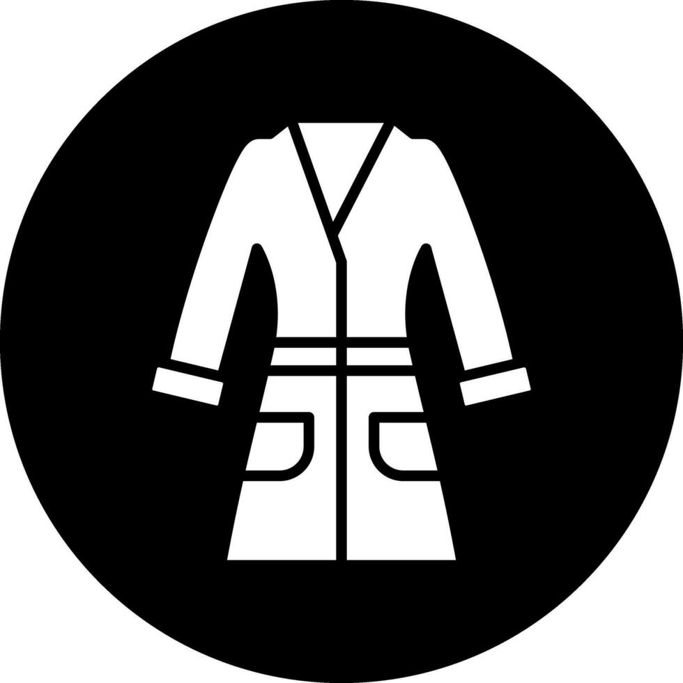 Bathrobe Vector Icon