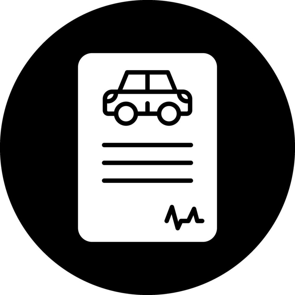 Driving License Vector Icon