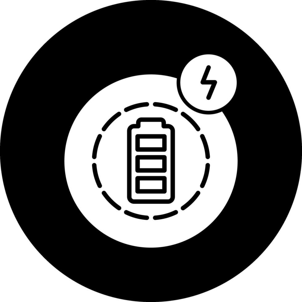 Wireless Charging Vector Icon