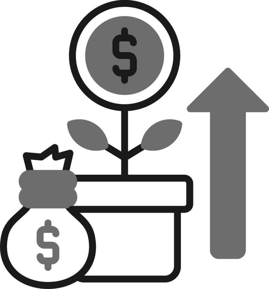 Growth Vector Icon