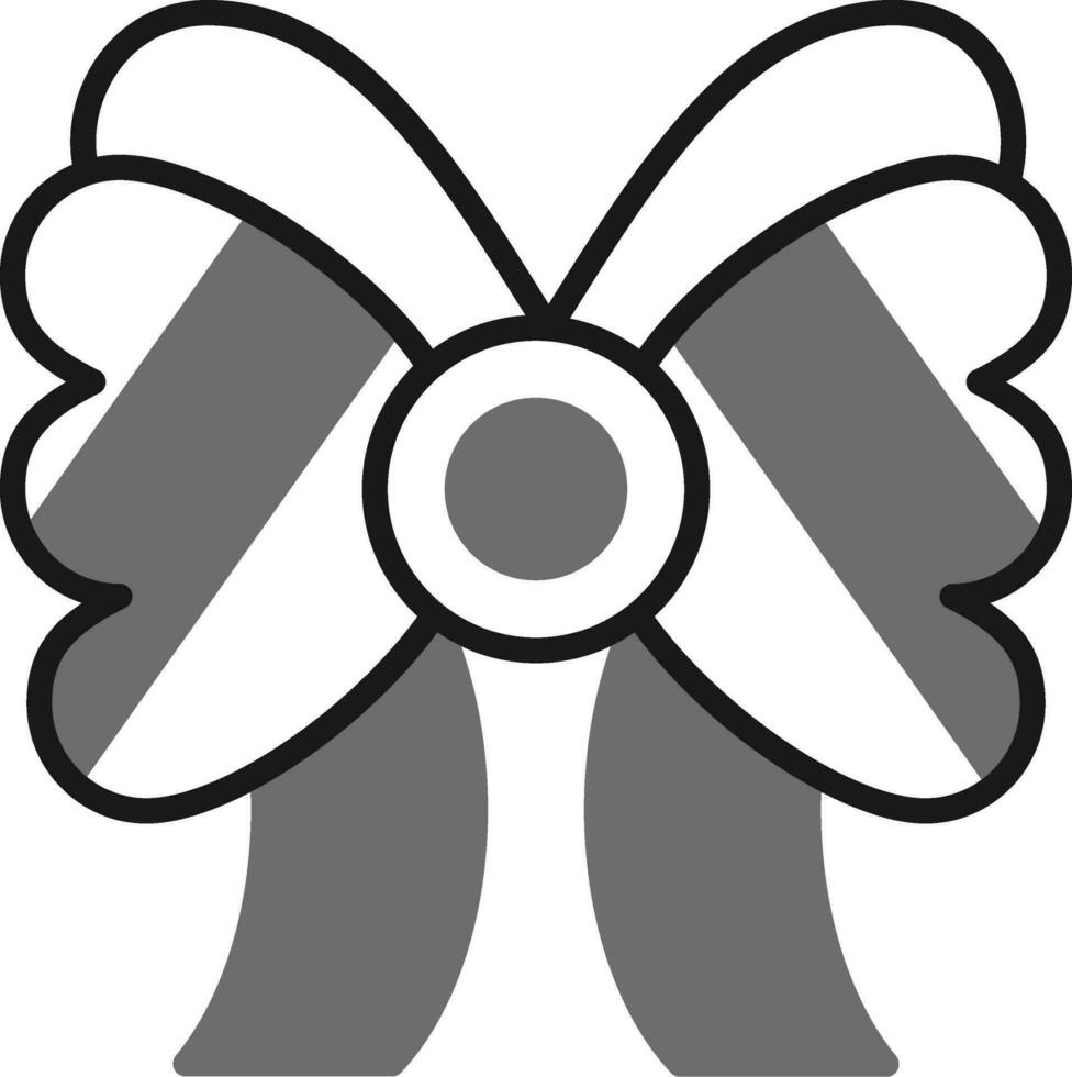 Ribbon Bow Vector Icon