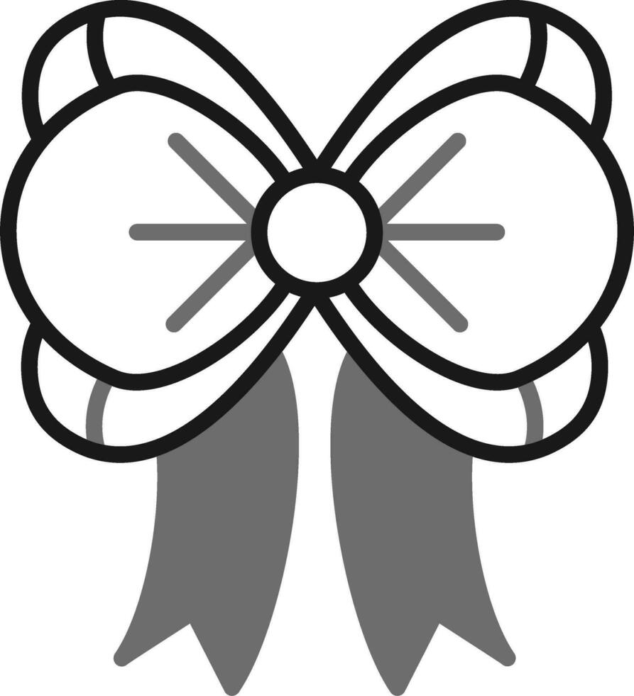 Ribbon Bow Vector Icon