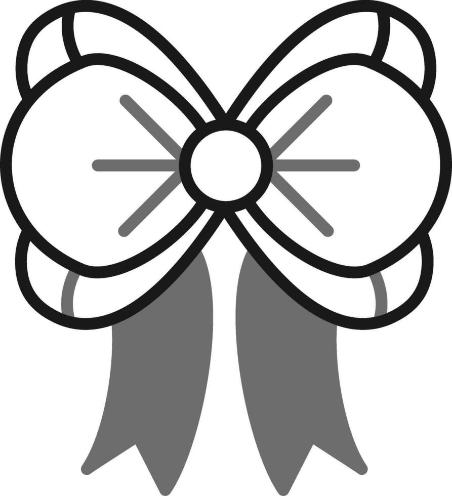 Ribbon Bow Vector Icon