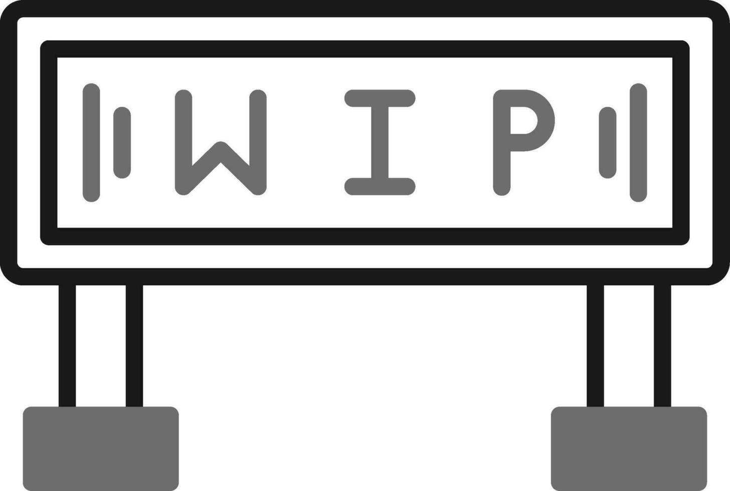 Wip Vector Icon