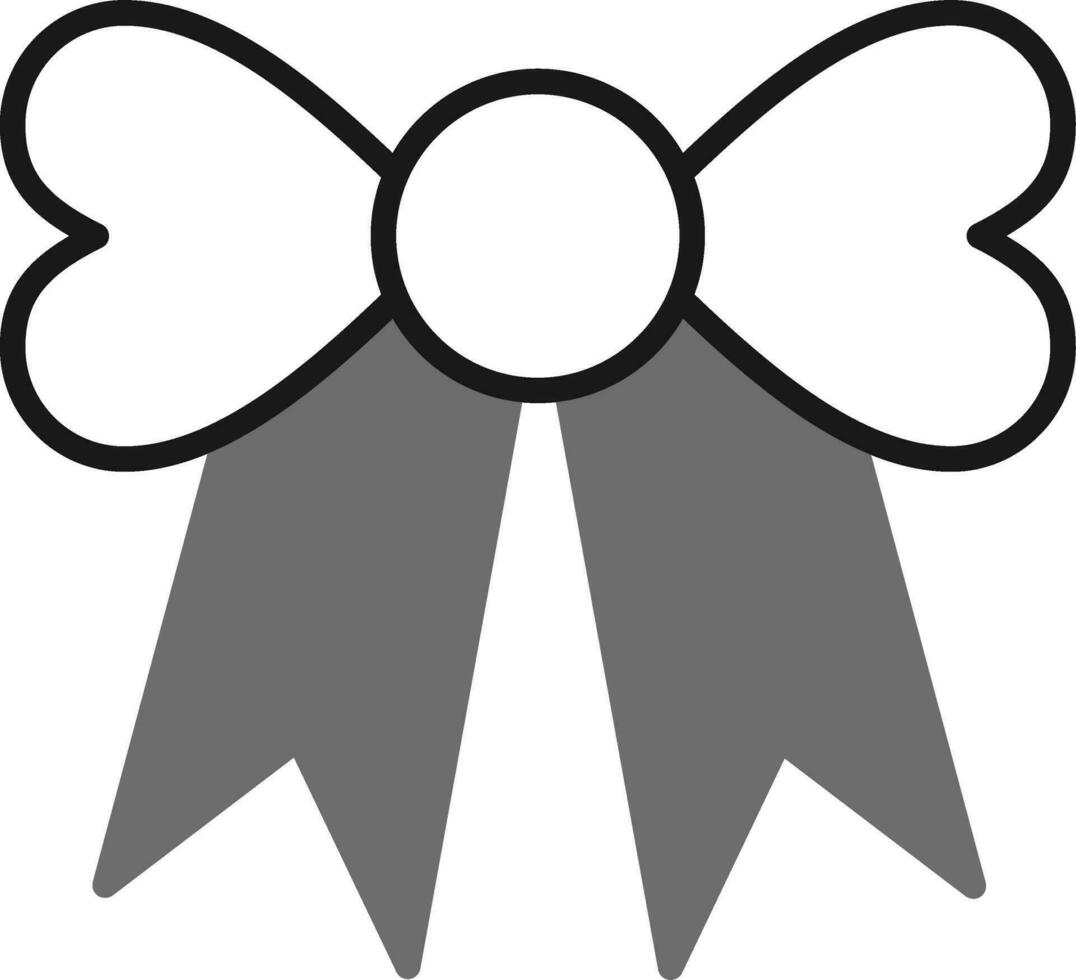 Ribbon Bow Vector Icon