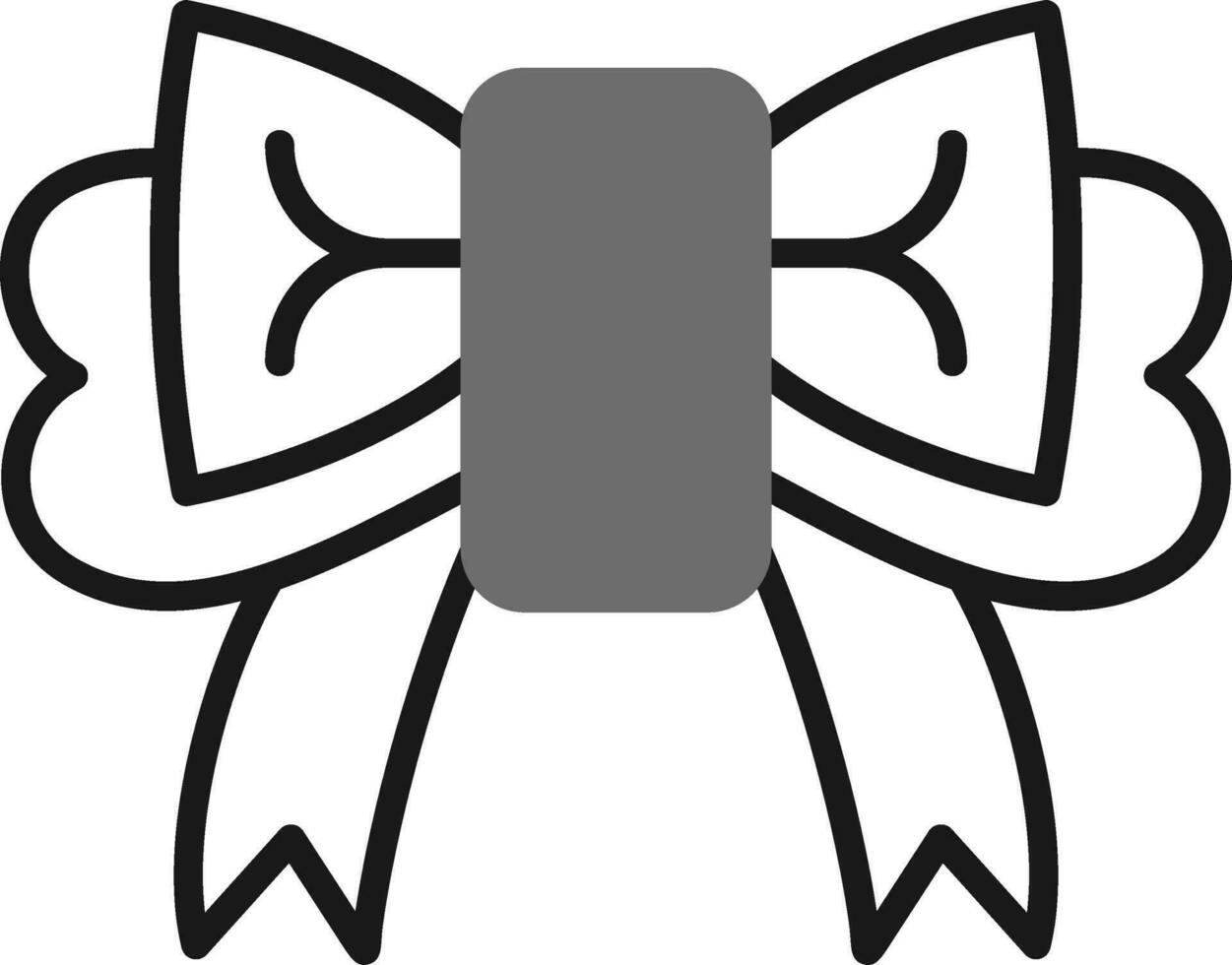 Ribbon Bow Vector Icon