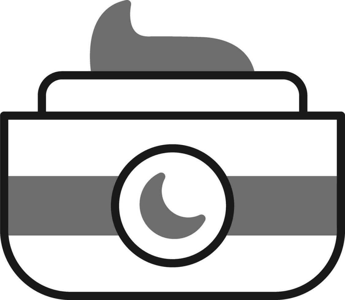 Night Cream Vector Icon
