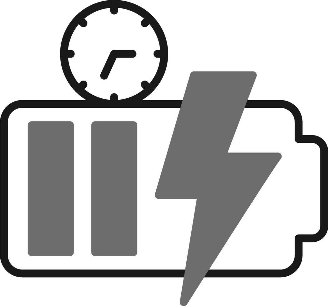 Fast Charge Vector Icon