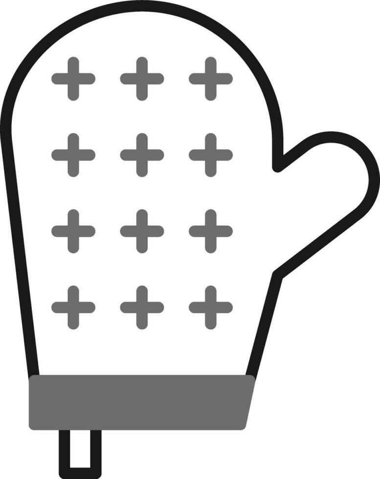 Oven Glove Vector Icon