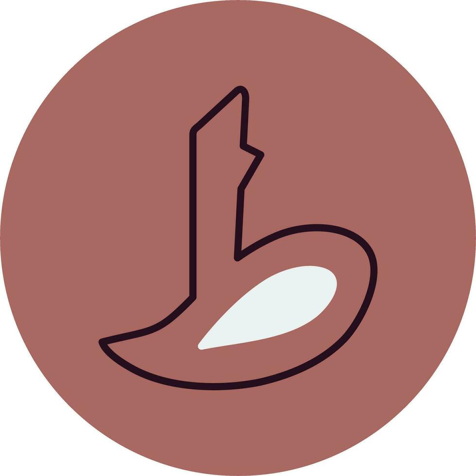 Arabic Language Vector Icon