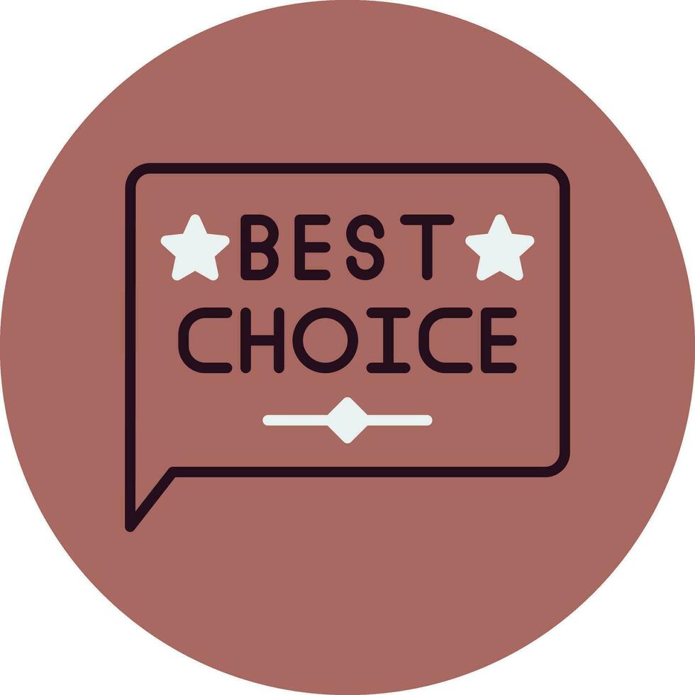 Best Choice Vector Icon