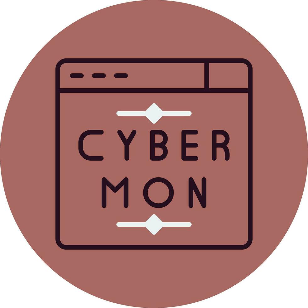 Cyber Monday Vector Icon