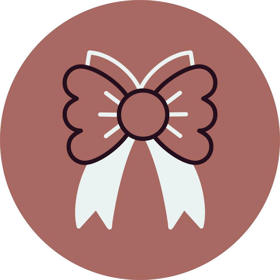 Ribbon Bow Vector Icon