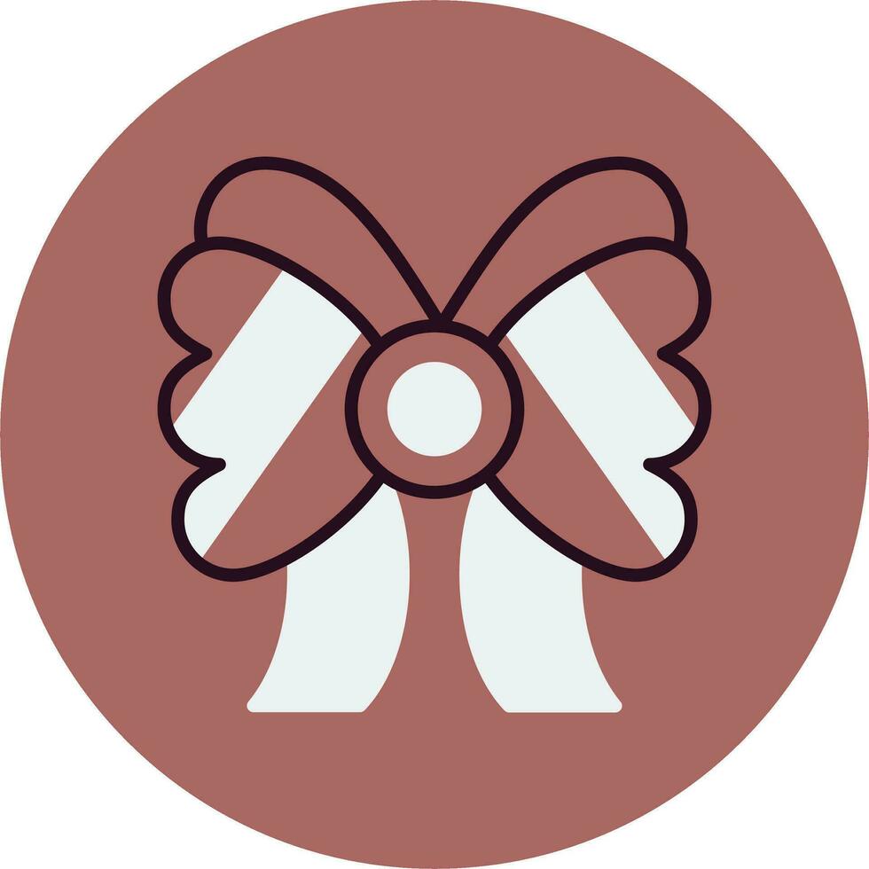 Ribbon Bow Vector Icon