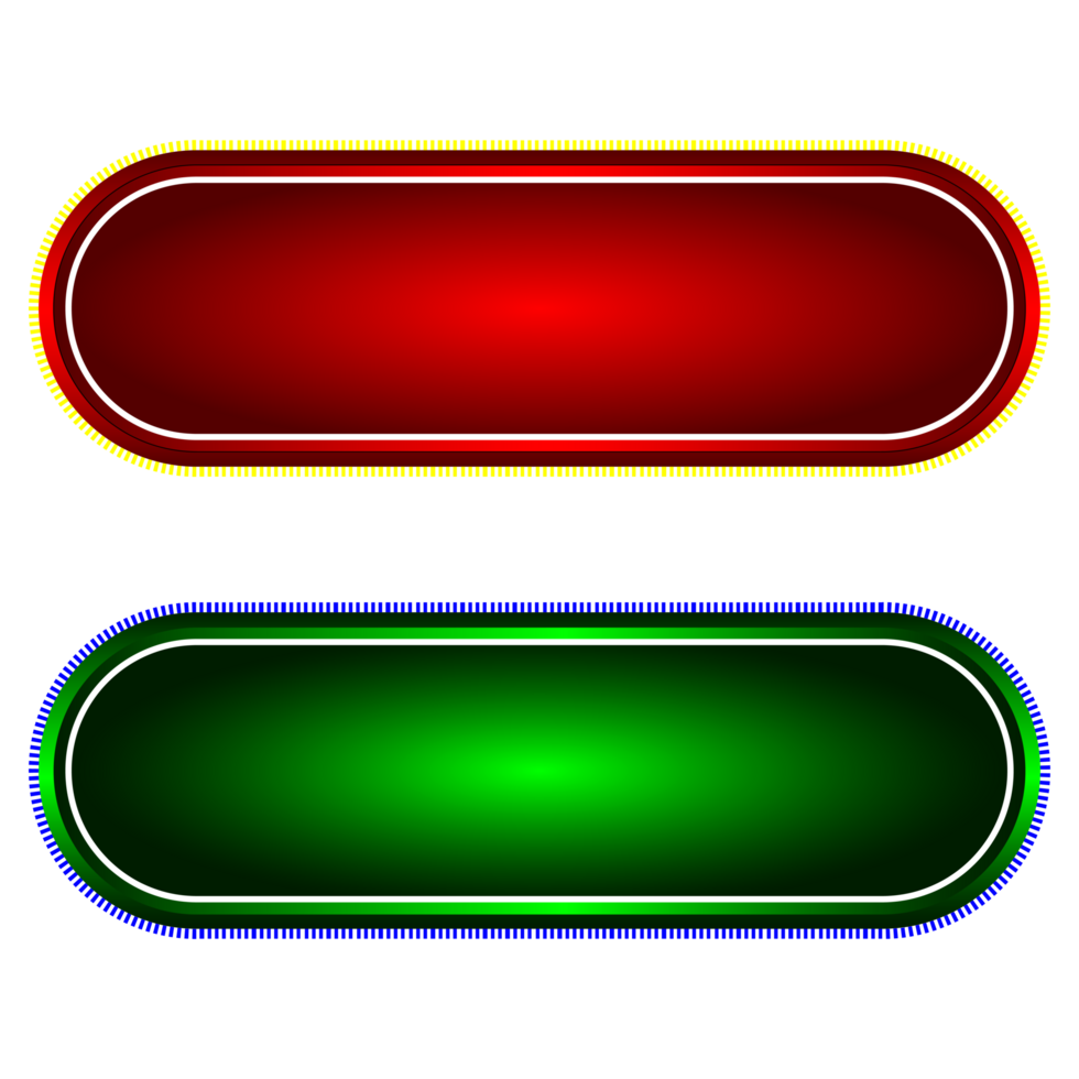Islamic red and green banners text boxes png Ai Generative