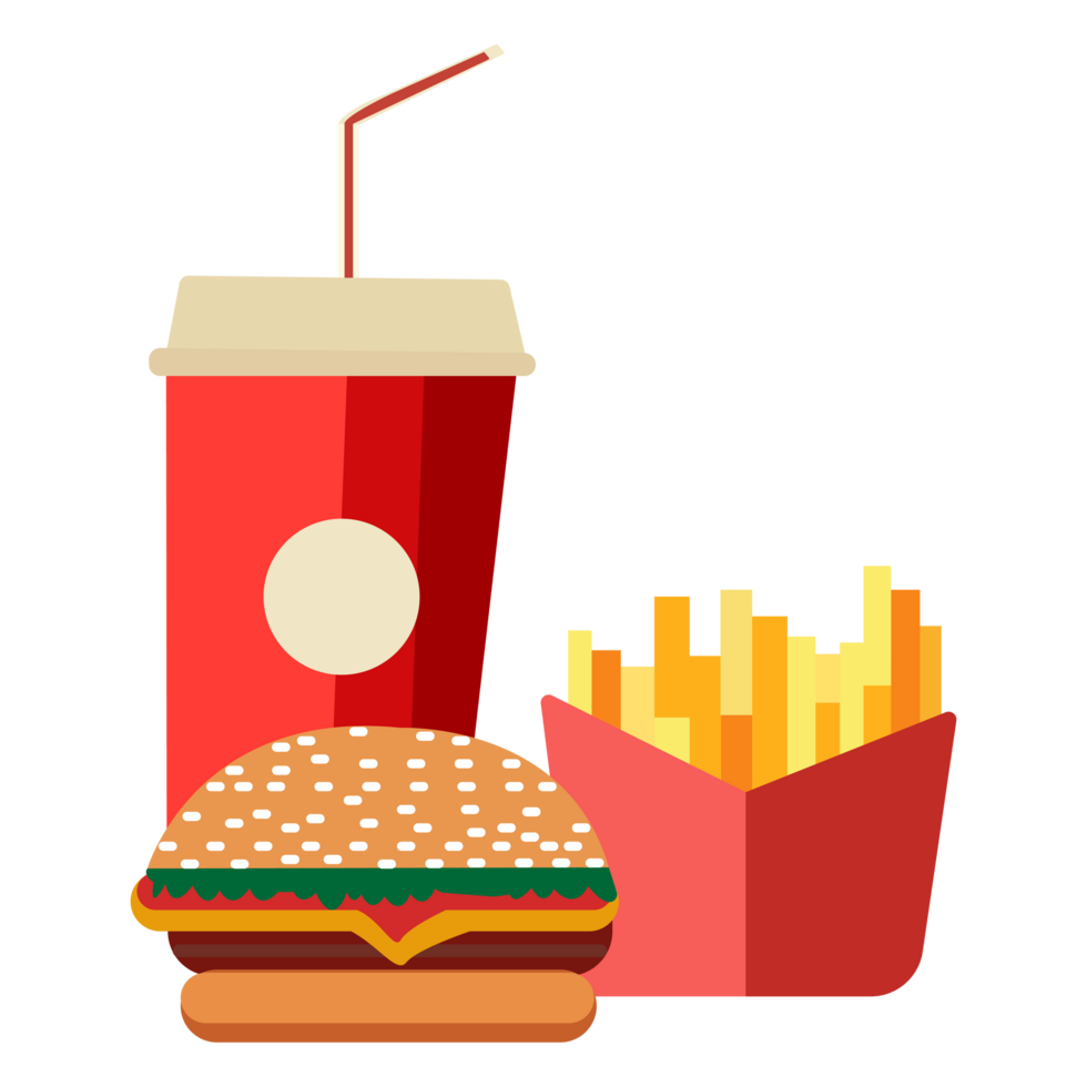 Junk Food Cartoon Ai Generative 31821239 PNG junk-food-cartoon-ai-generative-31821239-png