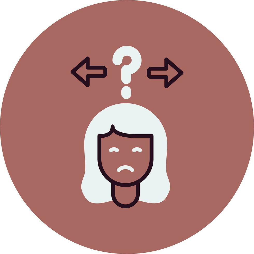 Uncertainty Vector Icon