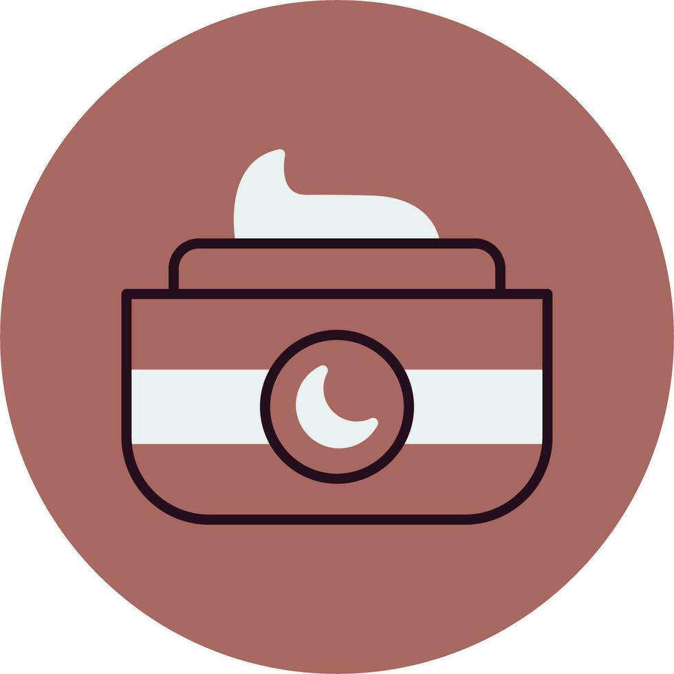 Night Cream Vector Icon