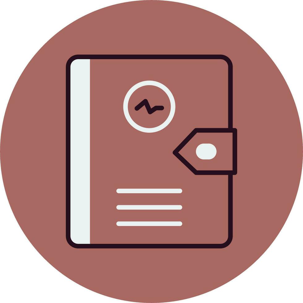 Diary Vector Icon