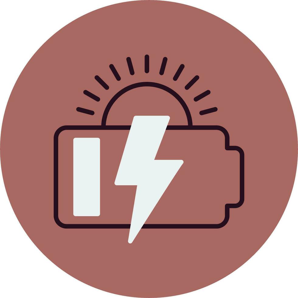 Solar Energy Vector Icon