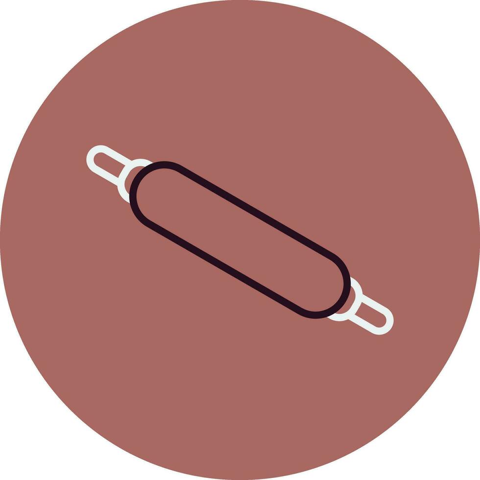 Rolling Pin Vector Icon