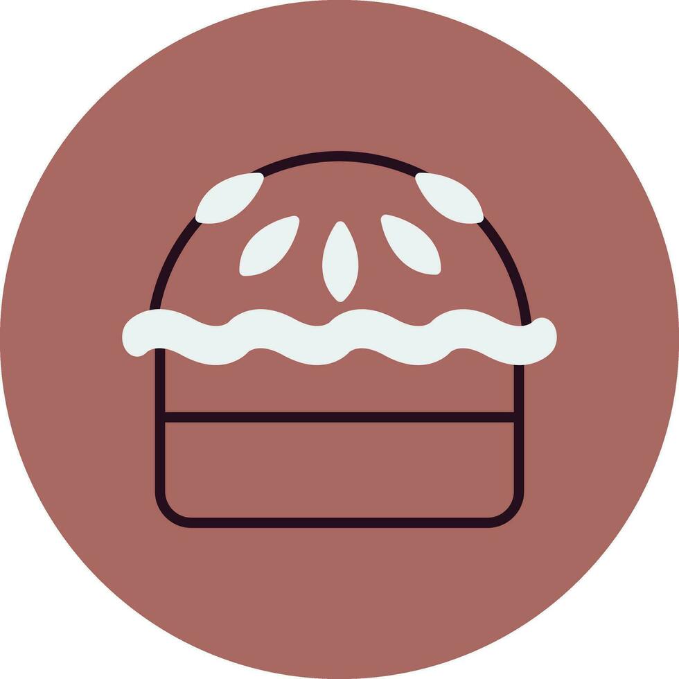 Pie Vector Icon