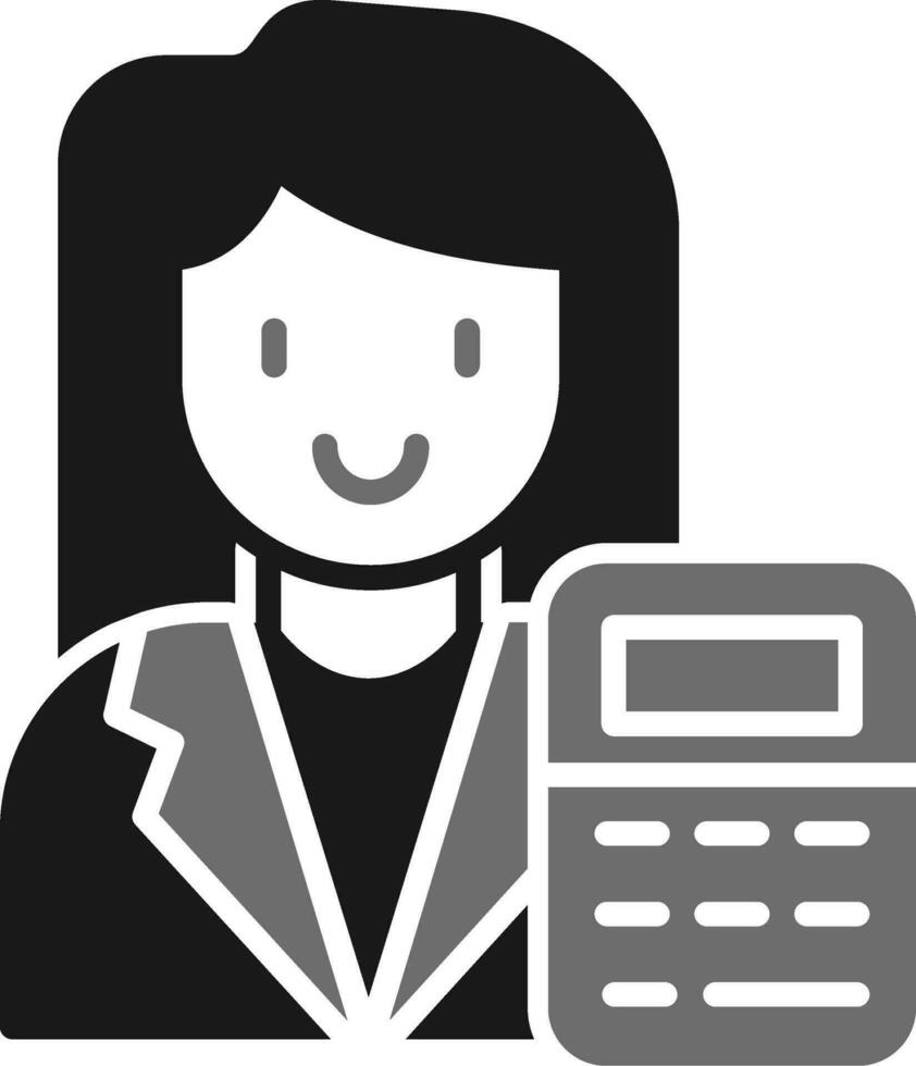 Accountant Vector Icon