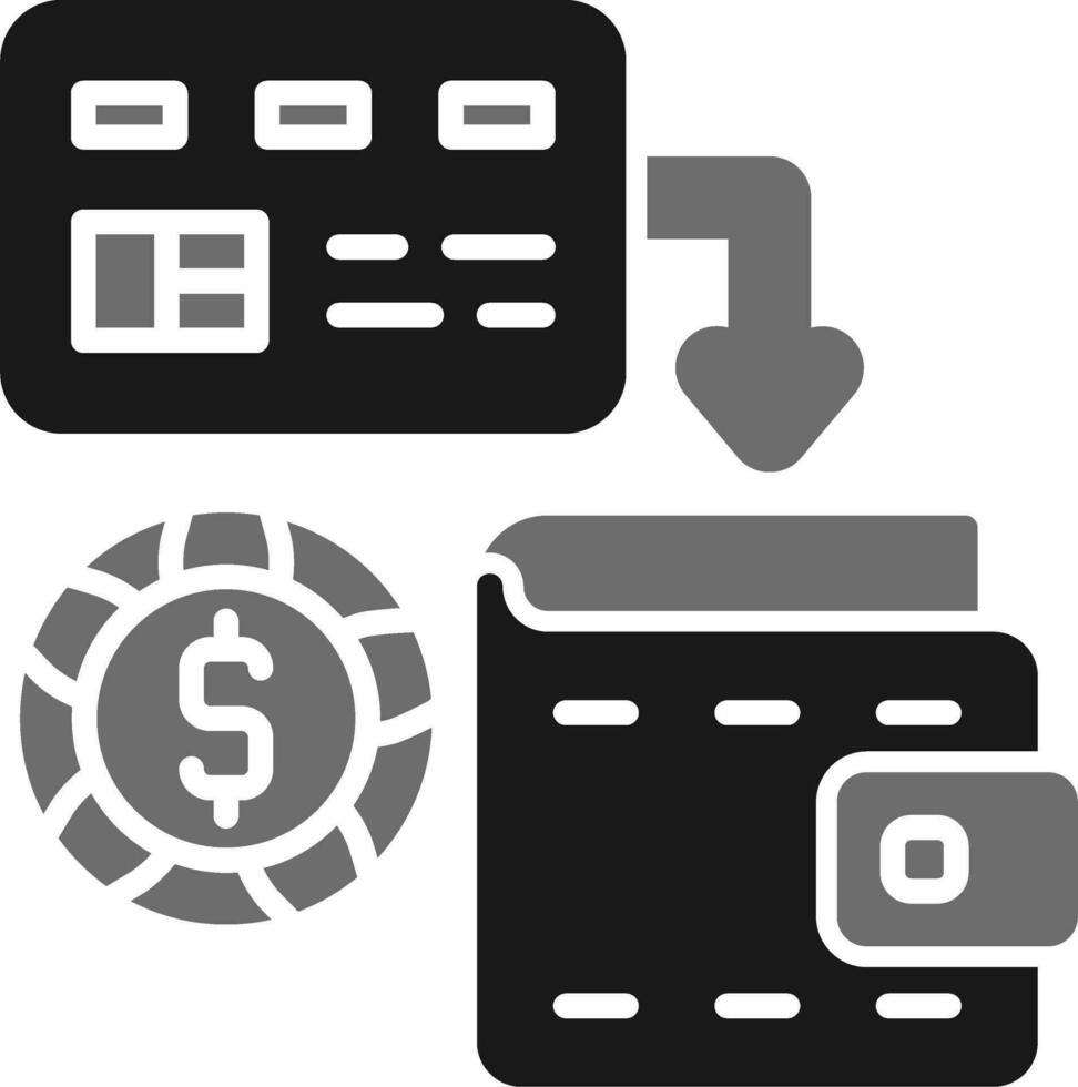 icono de vector de transferencia