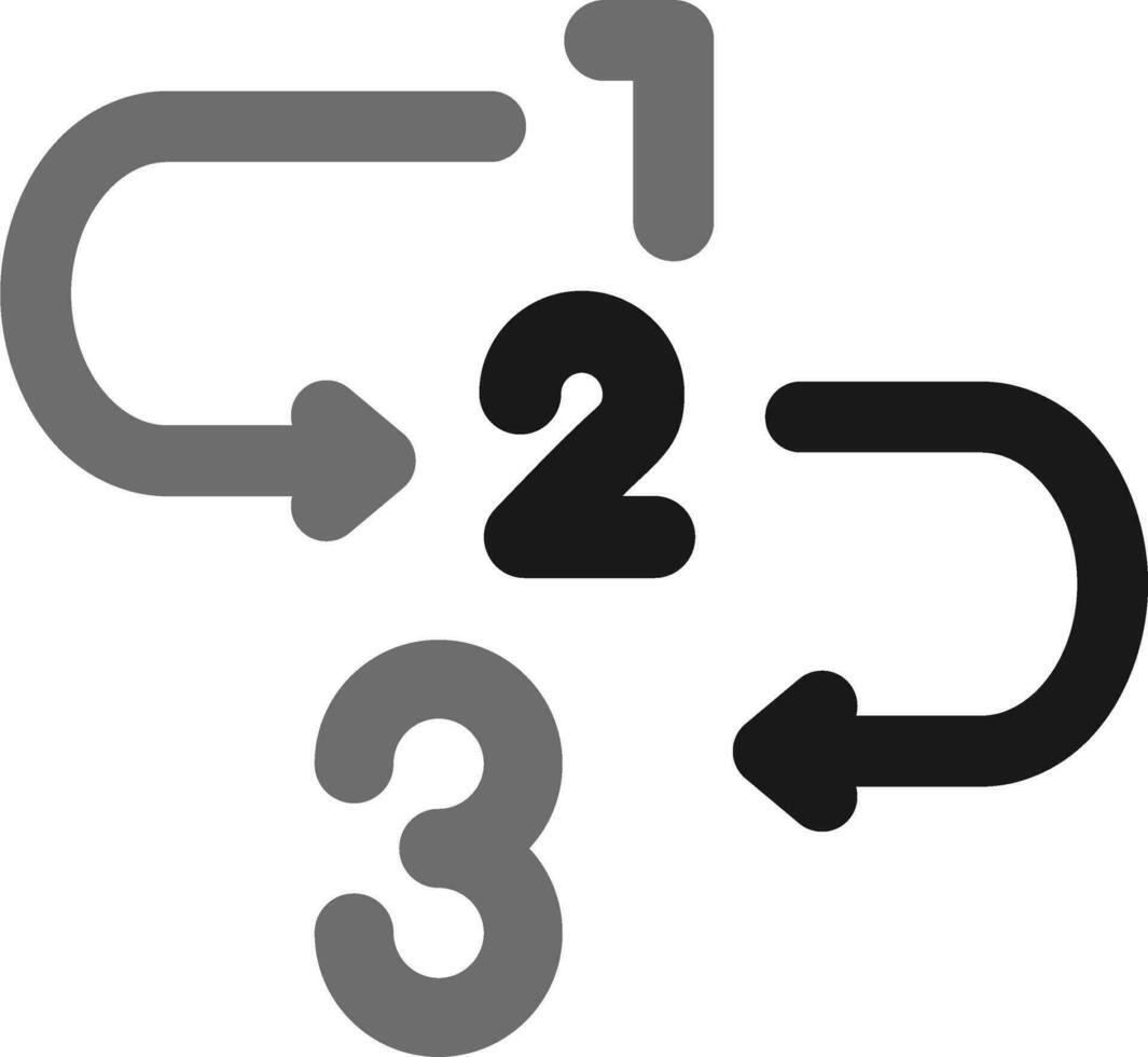 Sequential Vector Icon