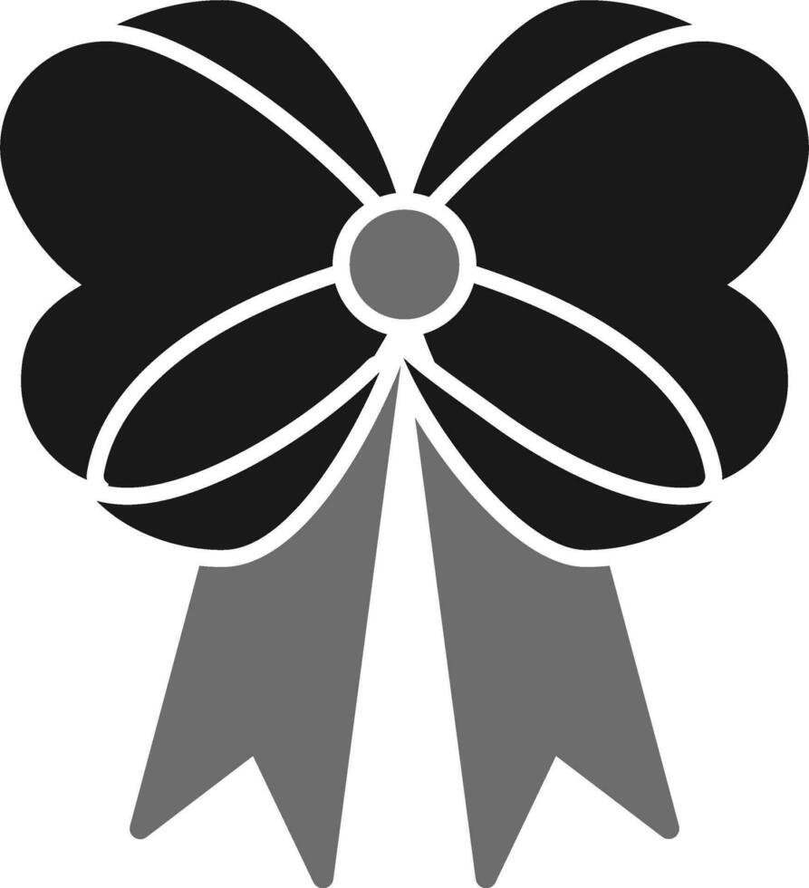 Ribbon Bow Vector Icon