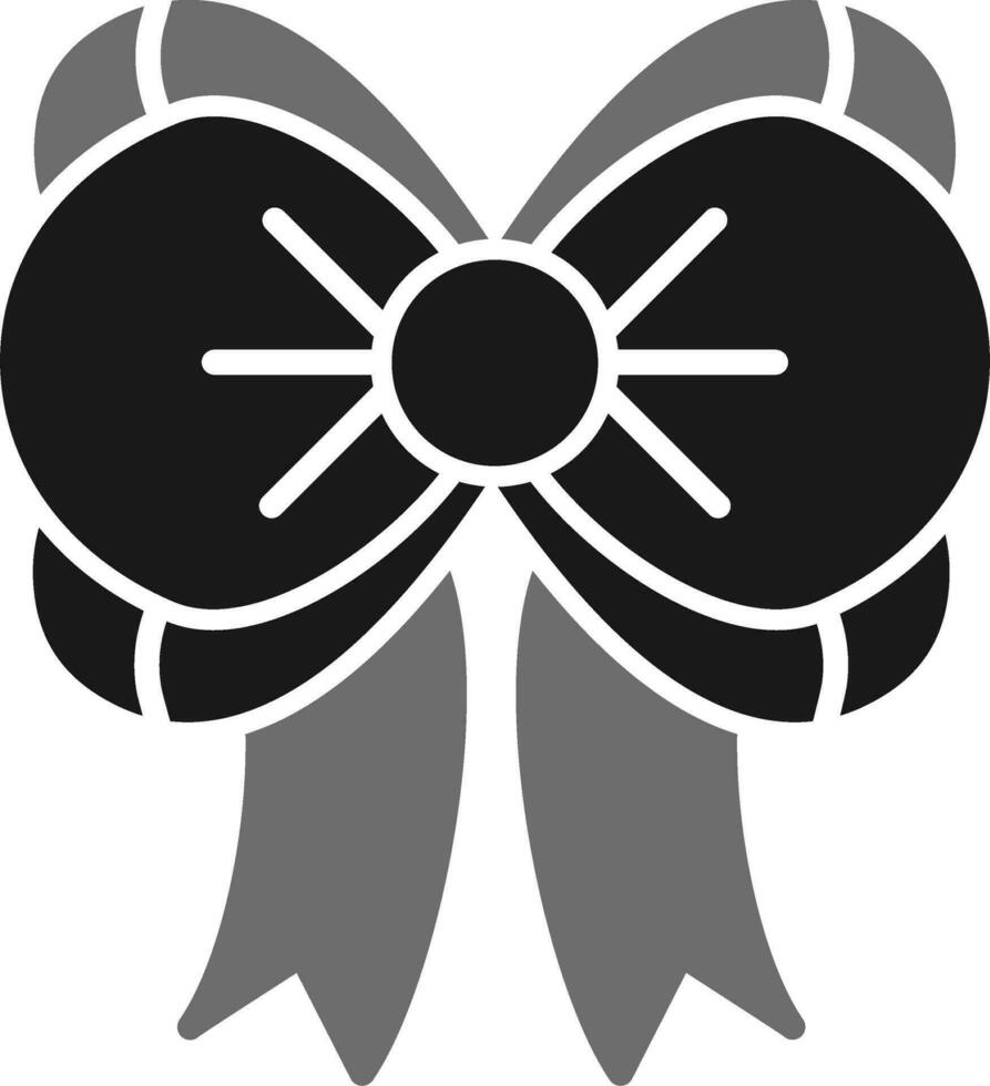 Ribbon Bow Vector Icon