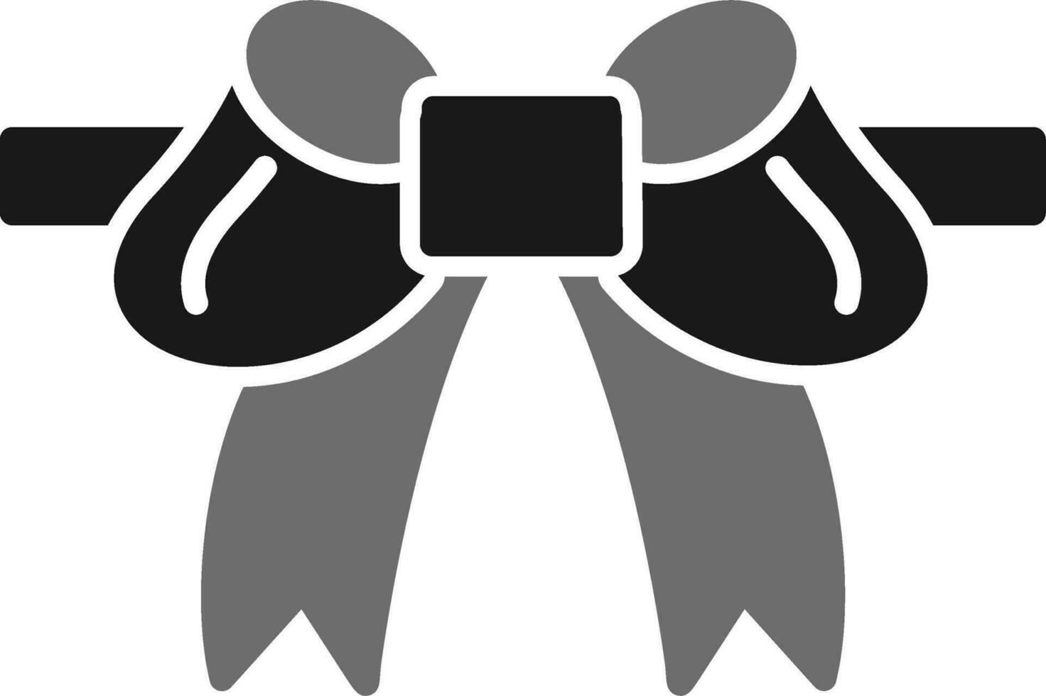 Ribbon Bow Vector Icon