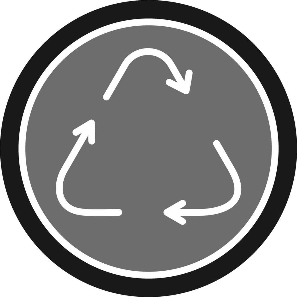 reciclado vector icono