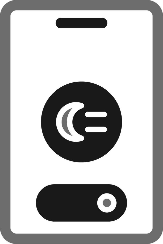 Night Mode Vector Icon