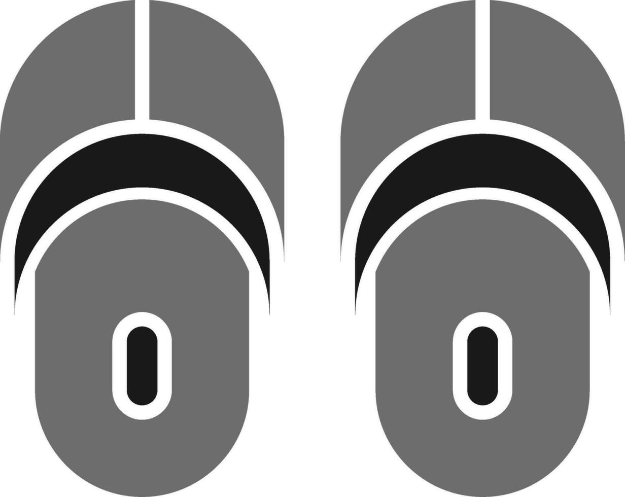 Slippers Vector Icon