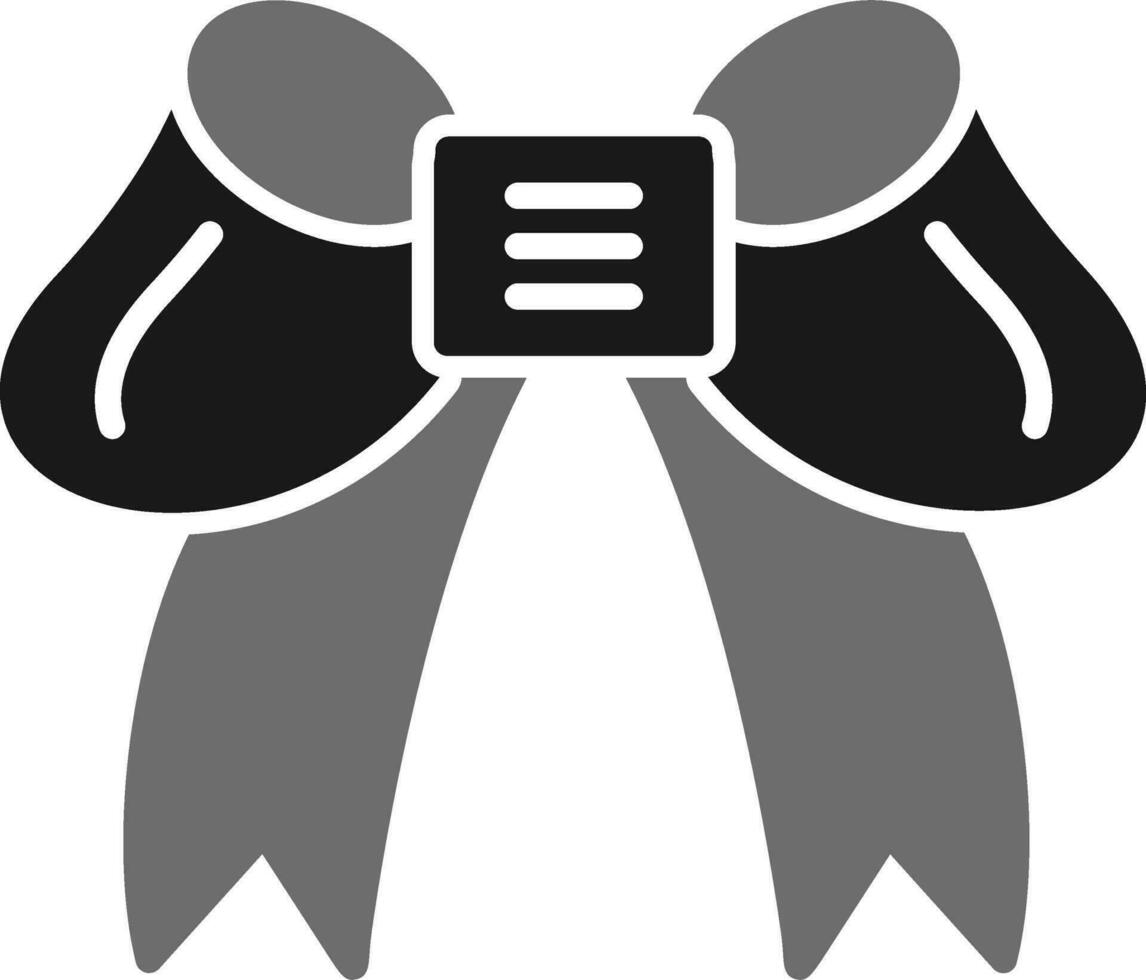 Ribbon Bow Vector Icon