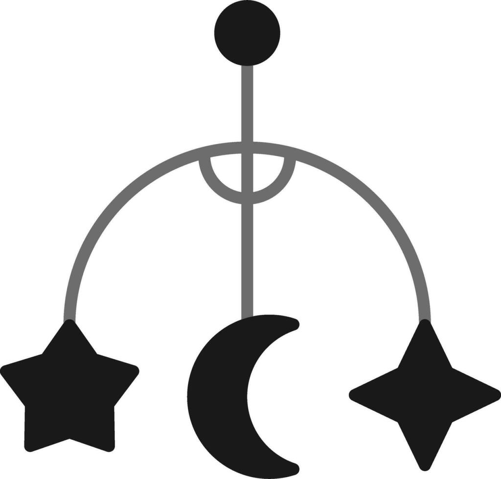 Crib Toy Vector Icon