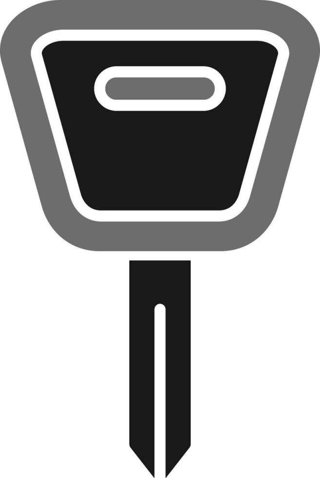 Car Key Vector Icon