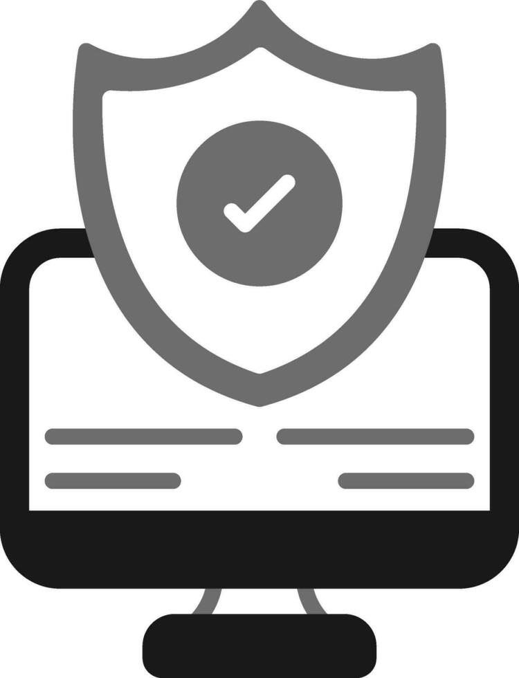 icono de vector de seguridad