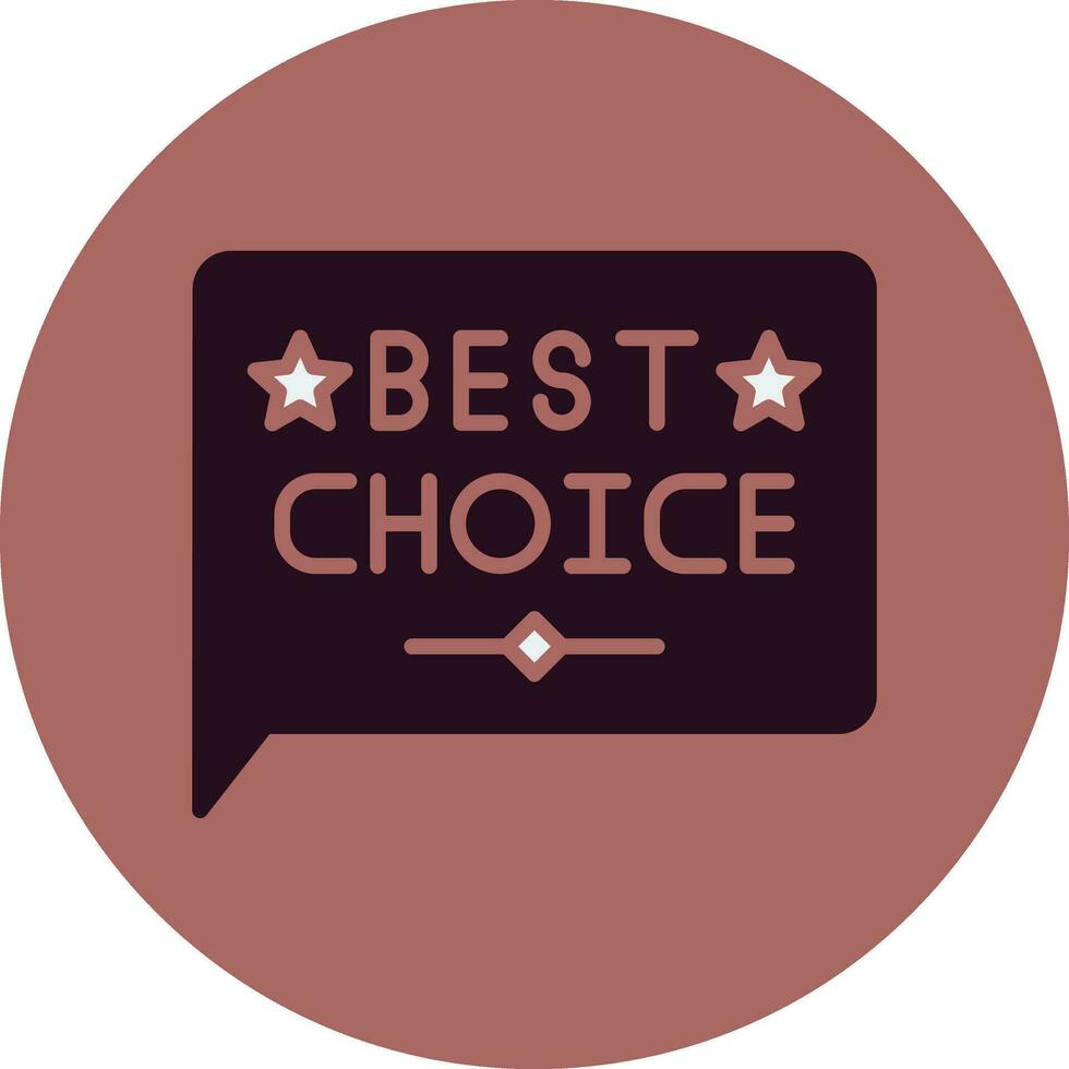 Best Choice Vector Icon