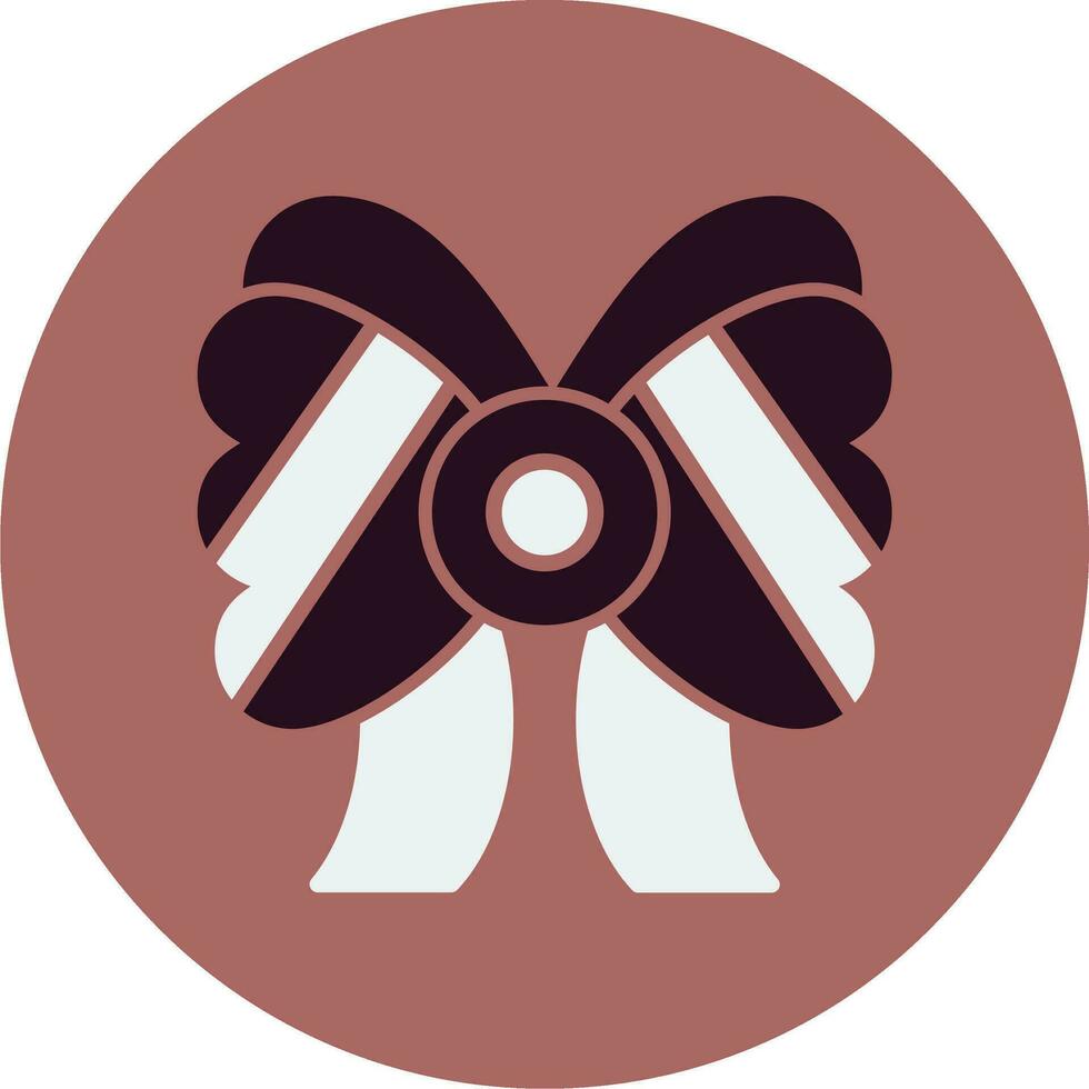 Ribbon Bow Vector Icon