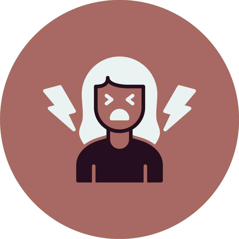 Suffer Vector Icon