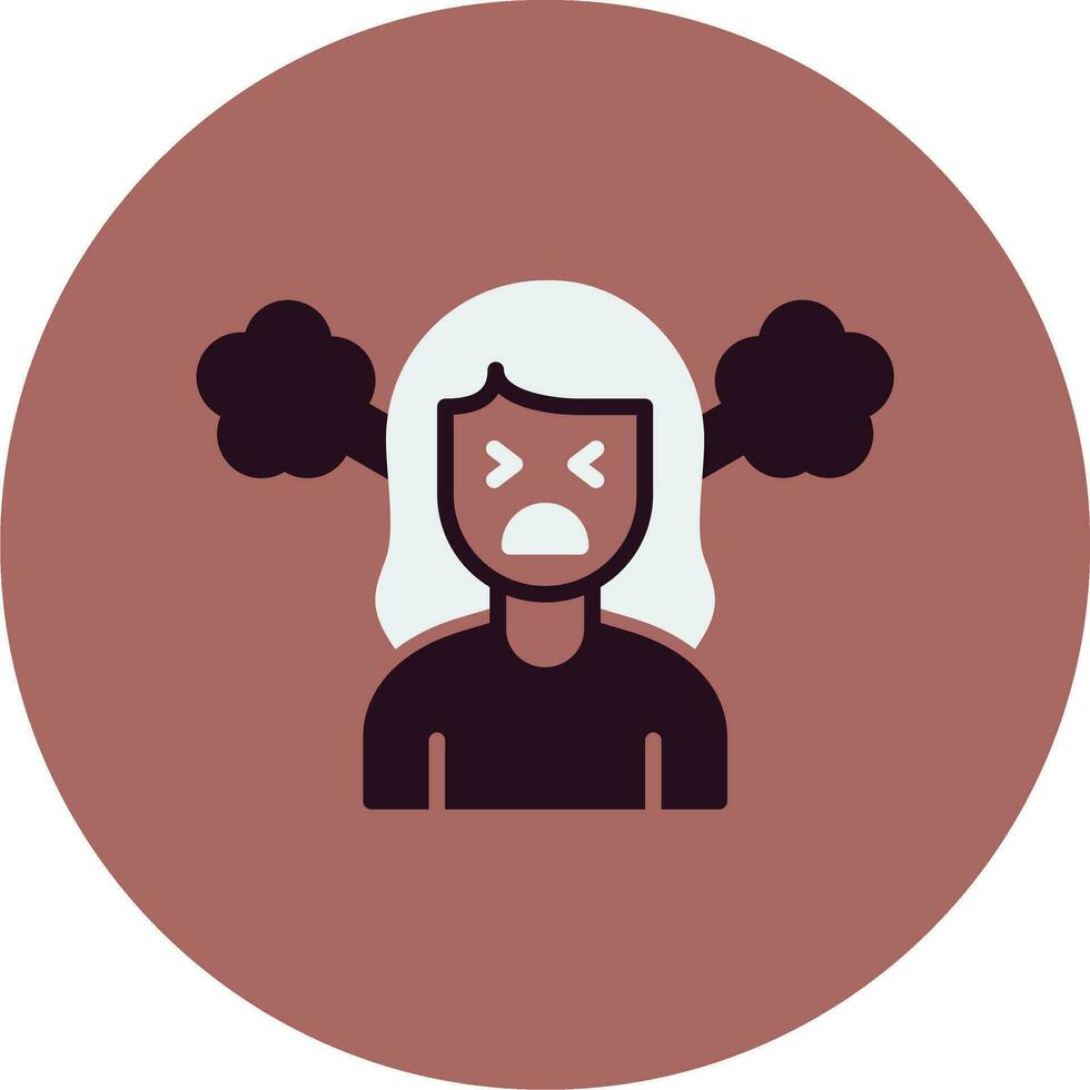 Angry Vector Icon