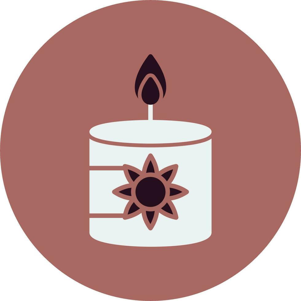Scented Candle Vector Icon