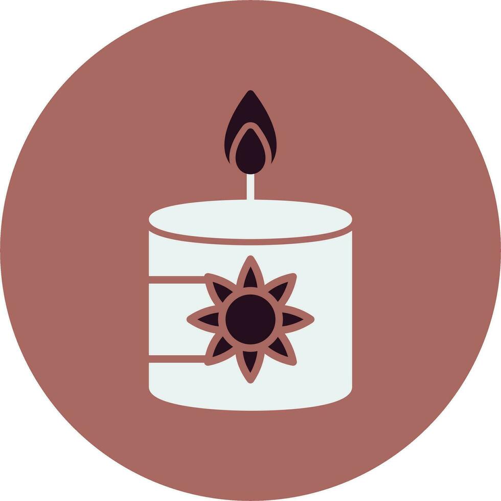 Scented Candle Vector Icon