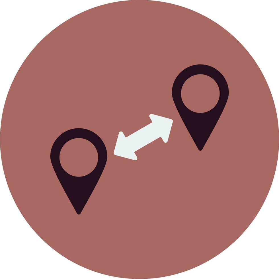 Distance Vector Icon