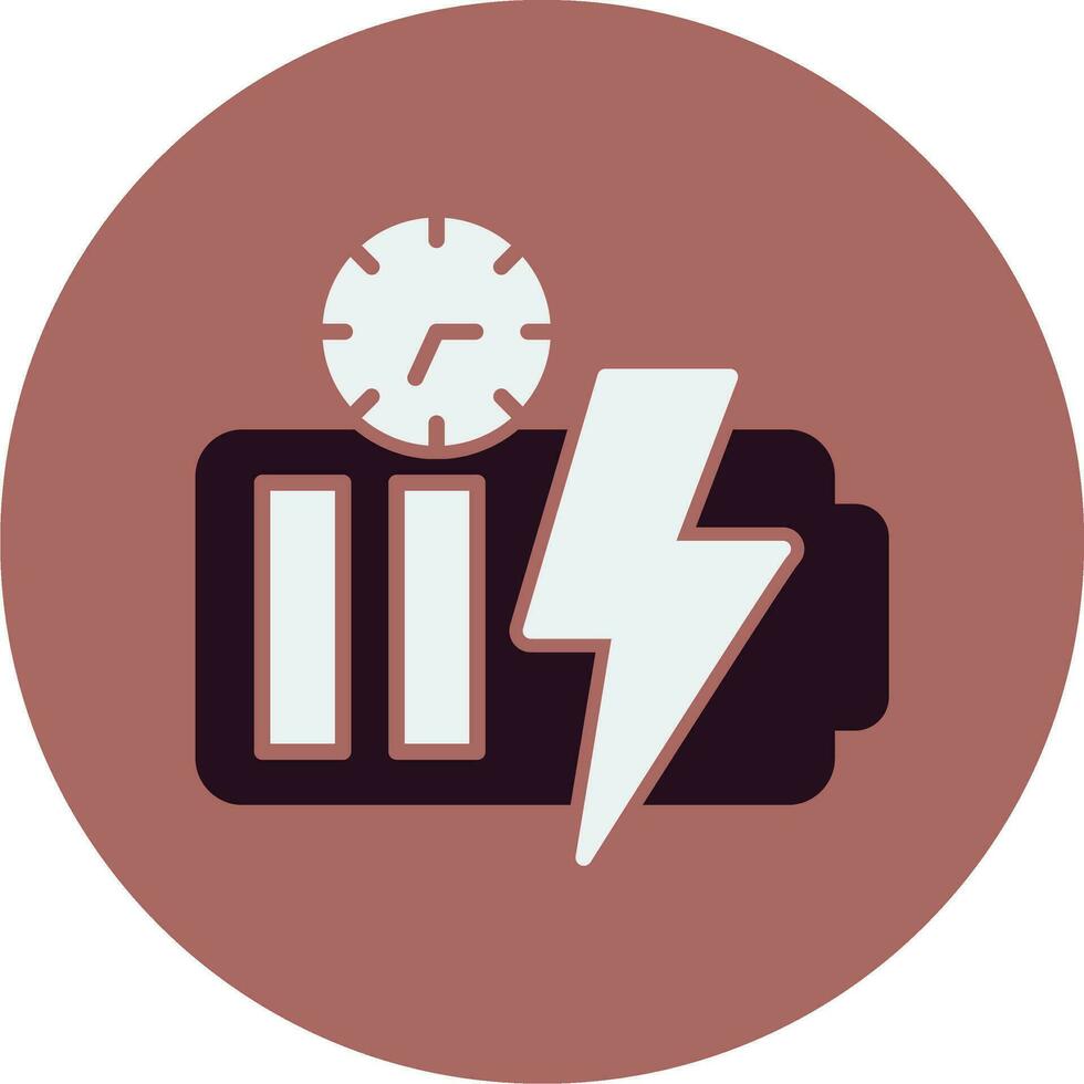 Fast Charge Vector Icon